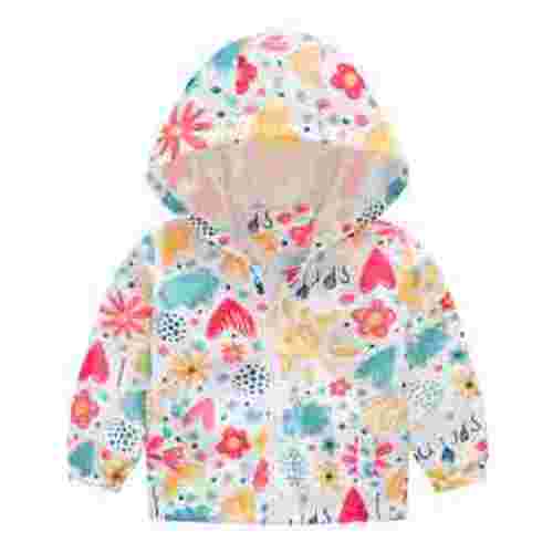 Fshinging Toddler Baby Windproof Hooded Coats Cartoon Cat Car Print Long Sleeve Spring Tops Children Kids Outwears