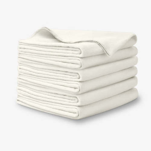 Bare® Home | 100% Cotton Flannel Receiving Blanket – 6-Pack – Bare Home