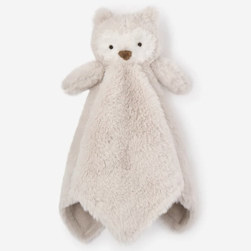 Elegant Baby Owl Blankie (15 x 15)