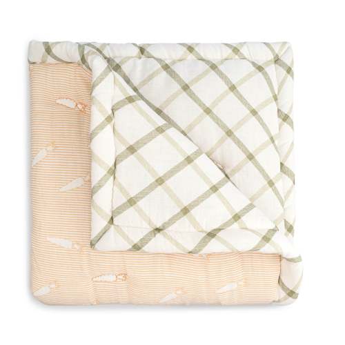 Clementine Fruits & Veggies Cotton Baby Blanket | Crane Baby