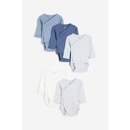 5-pack Wrapover Bodysuits