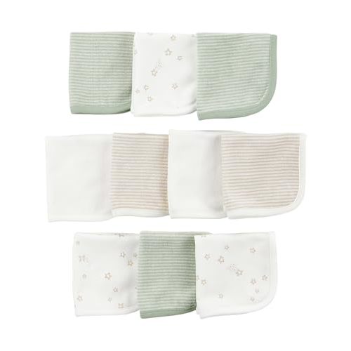 Simple Joys by Carter's Unisex Babies' Washcloth Set, Pack of 10