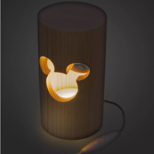 Mickey Mouse Icon Wood Desk Lamp – Mickey Mouse Home Collection | Disney Store