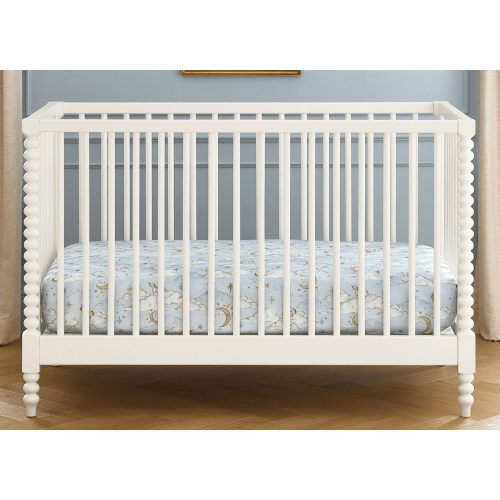 Chris Loves Julia Turned Wood Convertible Crib