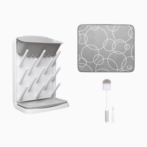 Ubbi Bottle Accessory Starter Bundle - Gray