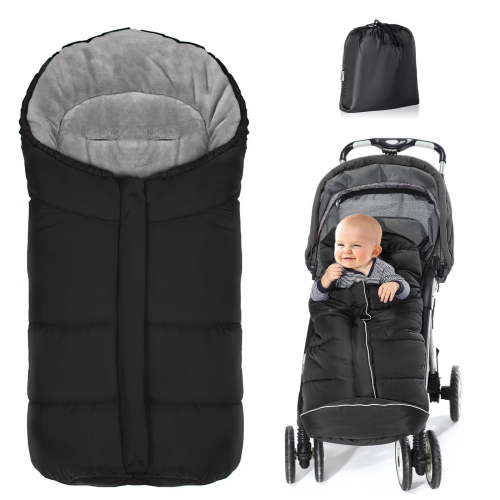 Lifellery Universal Baby Stroller Foot Covers, Warm and Comfortable Baby Stroller Foot Covers, Windproof and Waterproof Thickened Baby Stroller Foot Covers