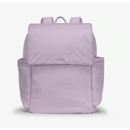 Diaper Backpack with Laptop Sleeve in Orchid