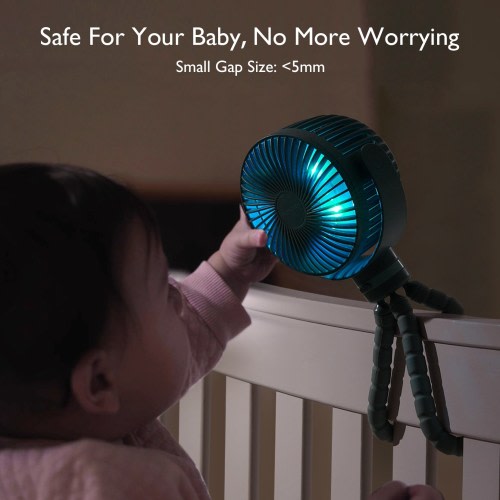 USB Rechargeable Handheld Cooling Fan for Travel - No Size