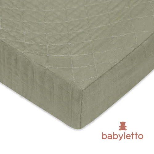 Babyletto Quilted Changing Pad Cover in GOTS Certified Organic Muslin Cotton – DaVinci Baby