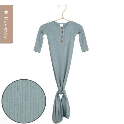 Ford Ribbed Knotted Gown