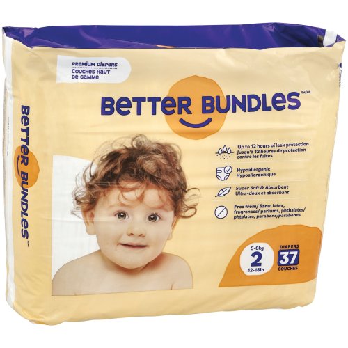 Better Bundles Baby Diapers - Size 2