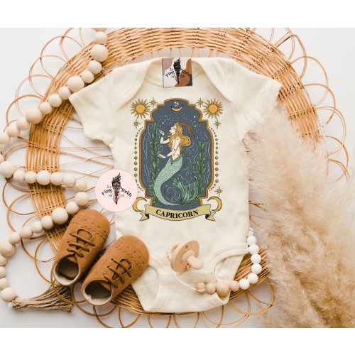 Capricorn Zodiac Bodysuit Capricorn Bodysuit Zodiac - Etsy