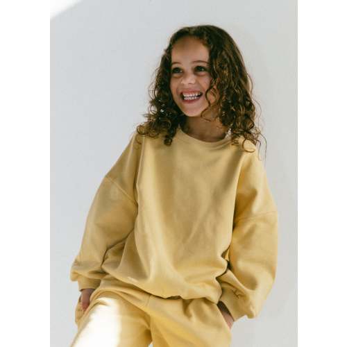 Comfort Crewneck- Vintage Yellow