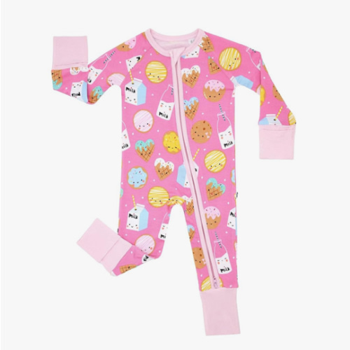 Little Sleepies Pajamas for Baby Boys & Girls, Viscose from Bamboo Baby Pajamas, Snug Baby Sleeper, Toddler PJs, 2-Way Zipper