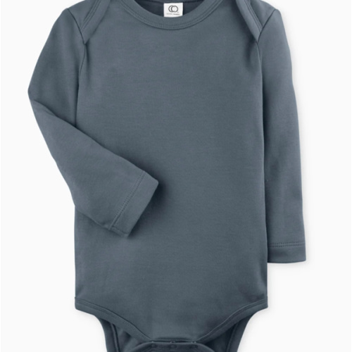 Classic Long Sleeve Bodysuit Harbor