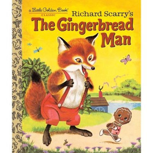 Richard Scarry's The Gingerbread Man - (little Golden Book) By Nancy Nolte (hardcover)