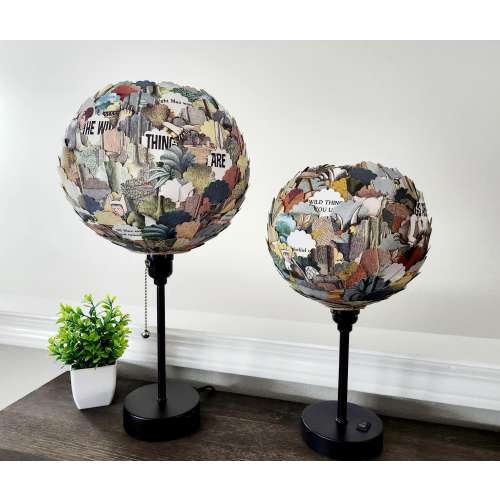 Children&#39;s Book Table Lamp - Where the Wild Things Are- Literary Home Decor