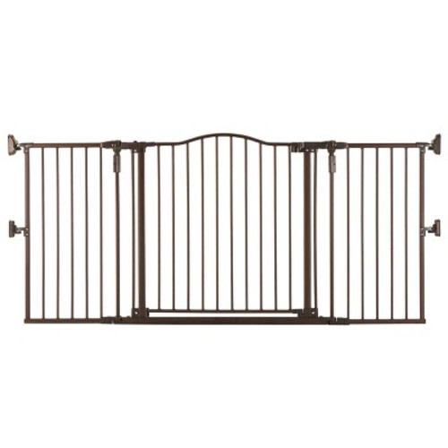 Toddleroo By North States Gathered Home Baby Gate - Matte Bronze - 38.3"-72" Wide