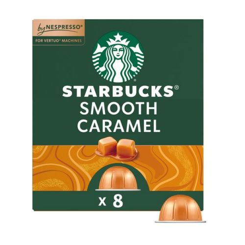 Starbucks By Nespresso Vertuo Line Smooth Caramel Light Roast Coffee Pods - 8ct