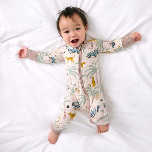 Wild Escape Zippy | Little Sleepies (Size Newborn to 6 monnths)