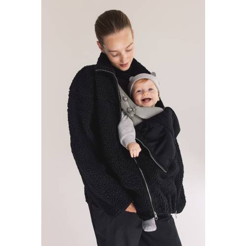 MAMA BEFORE & AFTER BABYWEARING TEDDY JACKET