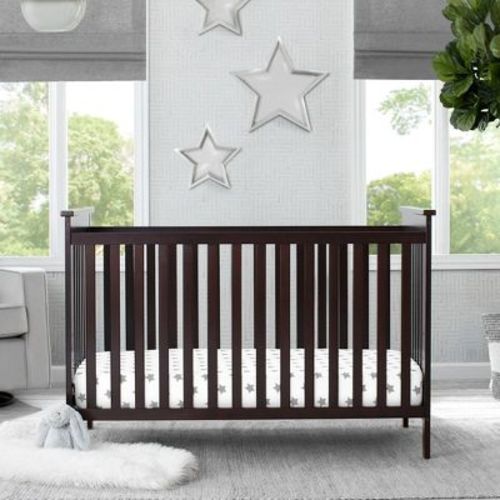 Delta Children Adley 3-in-1 Convertible Crib - Gray
