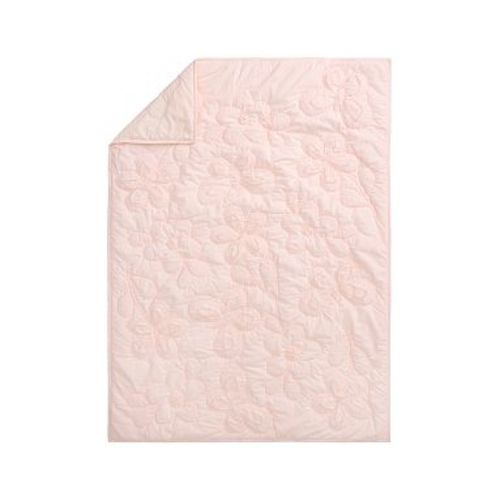 Ruffle Textured Floral Baby/Toddler Quilt , 36x50,  Pink