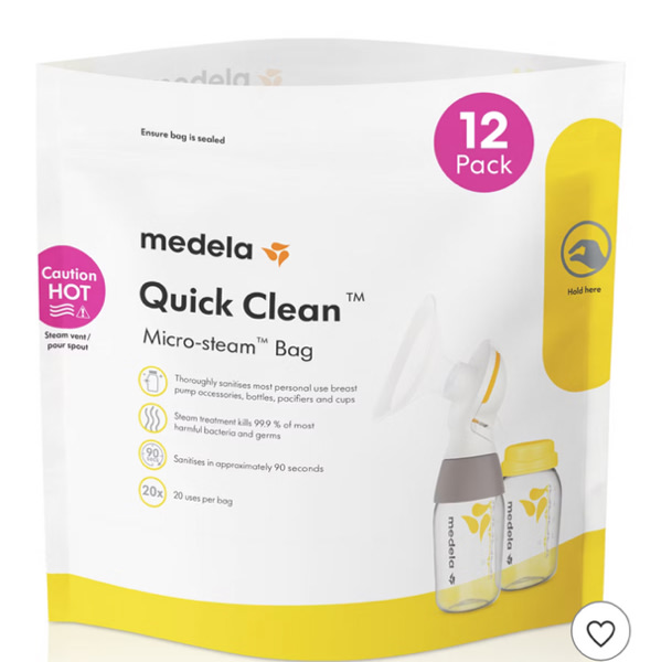 Medela Quick Clean Micro-Steam Sanitizing Bags