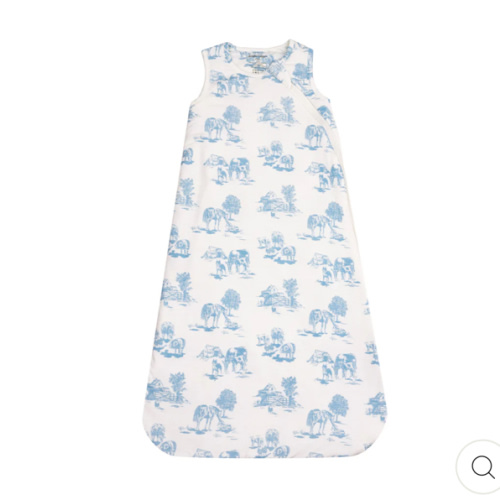 Sleep Bag - Farm Toile Blue – Angel Dear