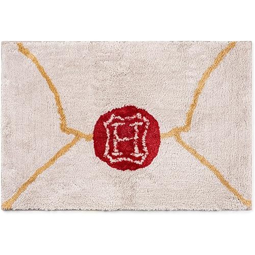 Jay Franco Harry Potter Hogwarts Letter Kids Bath Rug - Soft, Non-Slip, Machine Washable, Bathroom Mat 20 x 30