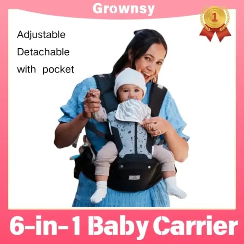 Baby Carrier, Safety-Certified 6-in-1 Baby Carrier Newborn t - TikTok Shop