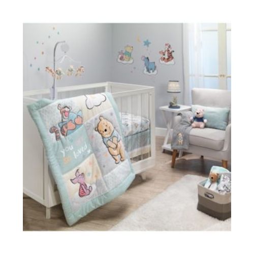 Disney Baby Winnie the Pooh Hugs 3-Piece Nursery Crib Bedding Set