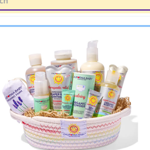 Welcome Baby Gift Basket