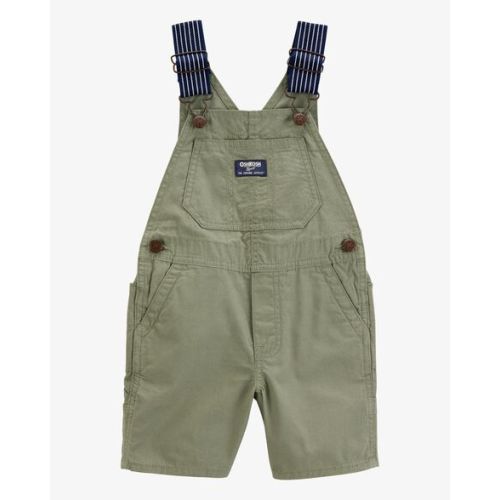 Baby Woven Shortalls - Green - OshKosh | Carter's
