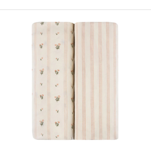 Linear Floral Bassinet Sheet Set – Ely's & Co.