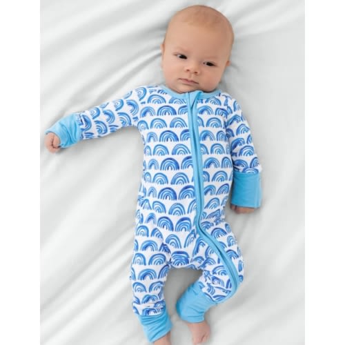 Blue Rainbows Zippy - Little Sleepies