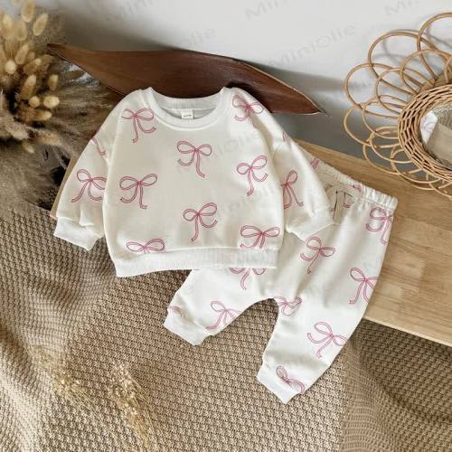 Baby Girl Bow 2-piece Set