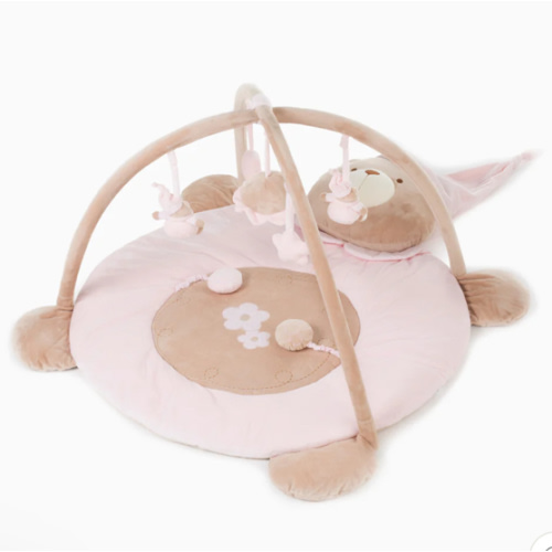 Bear Playmat & Gym V2 - Pink