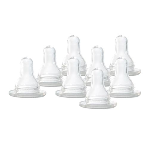 Evenflo Classic Nipples, Slow Flow 0-3 months 4 ea (Pack of 2)