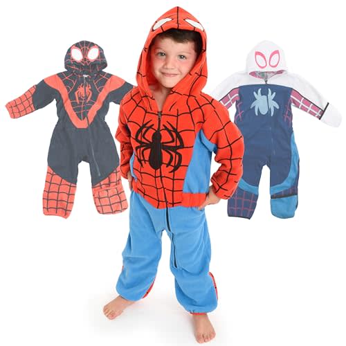 Cozy Fleece Bunting - Baby & Toddler Kids Fleece Bodysuit with Elastic Waist – Hooded One Piece Jumpsuit