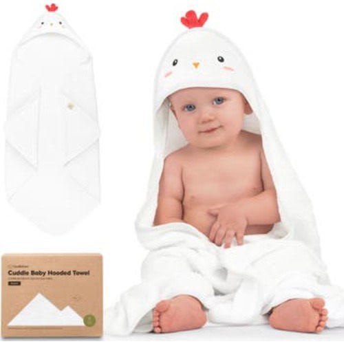 Cuddle Baby Hooded Towel, Medium