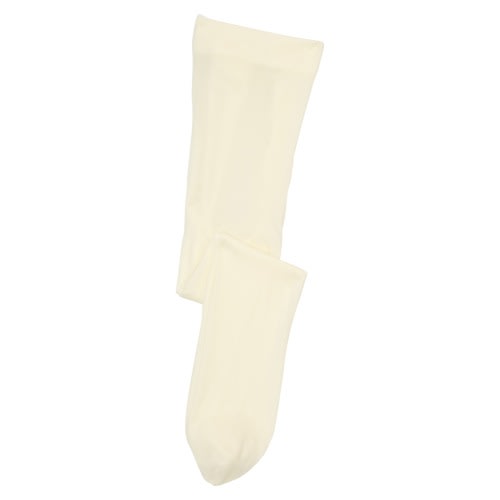 Baby Microfiber Tights, 0-6 M, Cream Vanilla