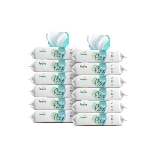 Pampers Aqua Pure Sensitive Water Baby Wipes 12X Pop-Top, 672 Ct