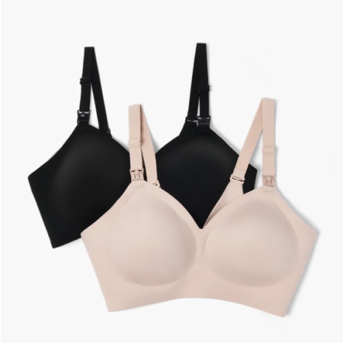 Ultra Soft & Omni Maternity Nursing Bra: Seamless & Wireles
