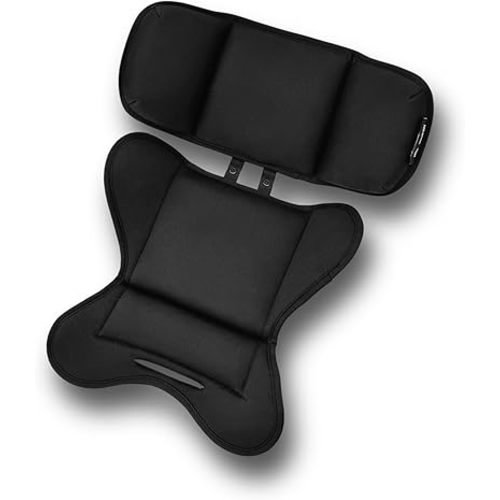 Peak and Rainbow Compatible with Doona Infant Insert - Universal Newborn Car Seat Head Support and Body - Baby Car Seat Cushion - Black Infant Insert