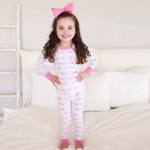Big Sister Two Piece Pajama Set