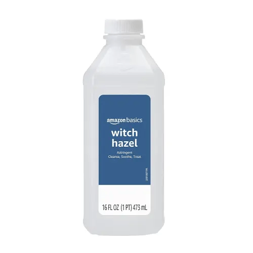 Amazon Basics Witch Hazel USP Astringent, Unscented, 16 Fluid Ounces (Previously Solimo)