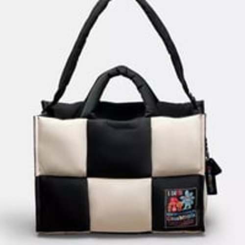 Coachtopia Loop Tote With Checkerboard Quilting