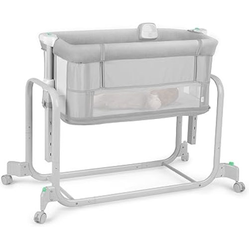 Ingenuity Dream Hero 3-in-1 Co-Sleeping Bassinet and Crib - Constellation (Grey), Unisex, Newborn to 12 Months