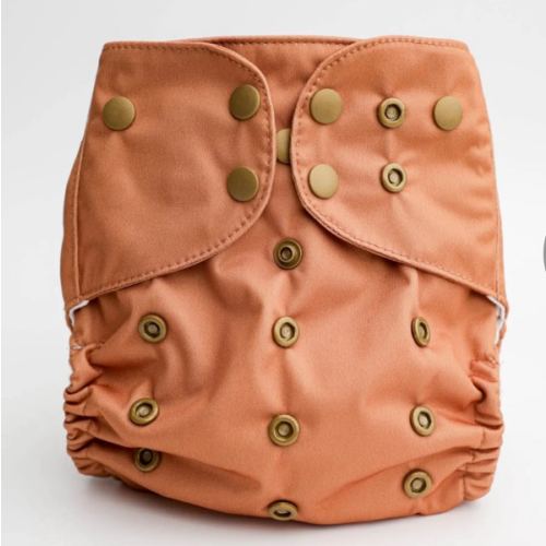 Luxe Pocket Cloth Diaper with Dual Inner Gussets and Athletic Wicking Jersey